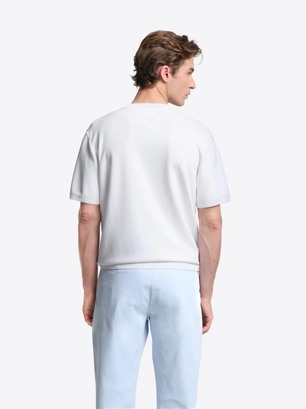 T-shirt col rond en maille - Image 2