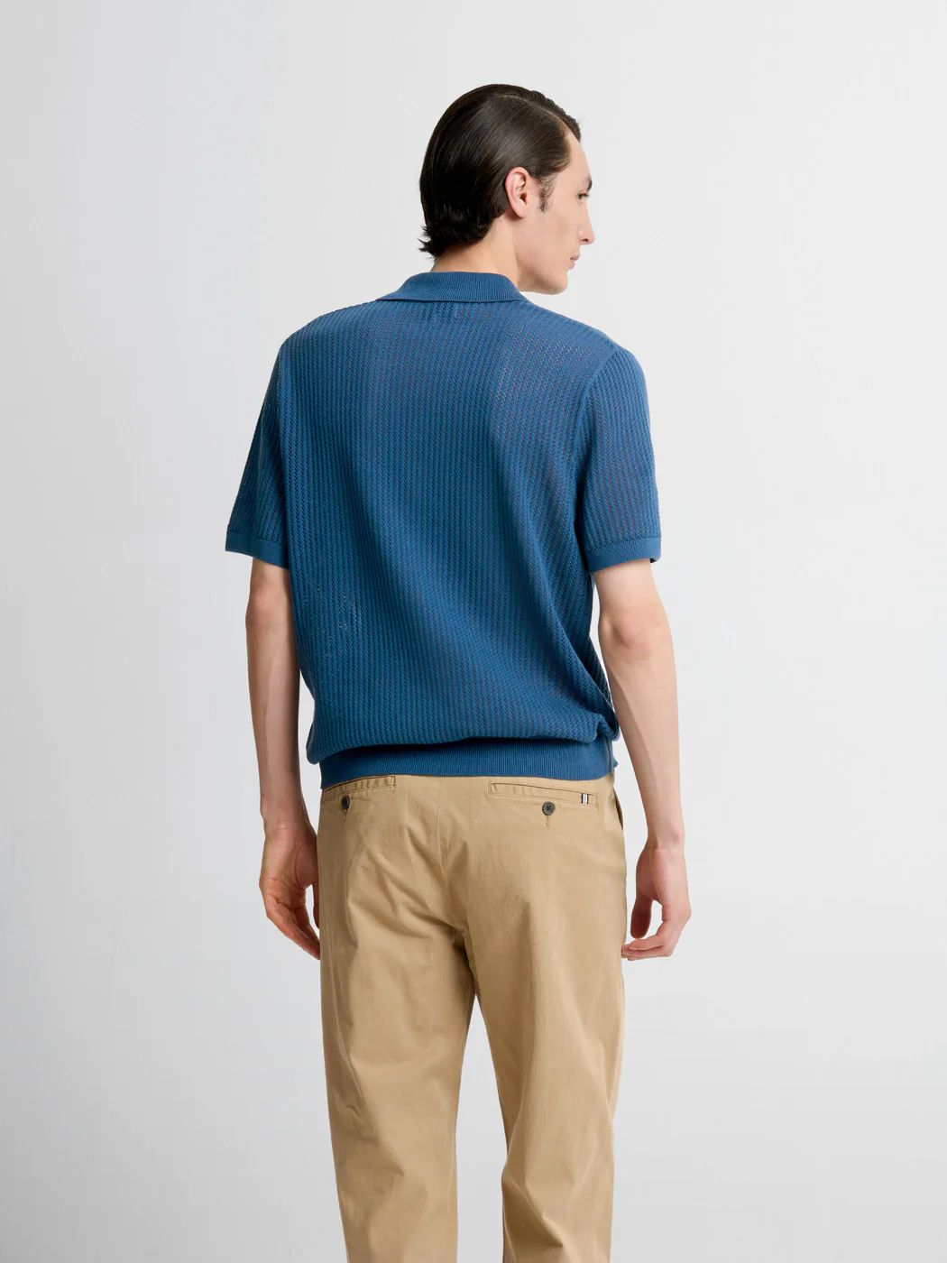 Chemise en maille en coton bio - Image 2