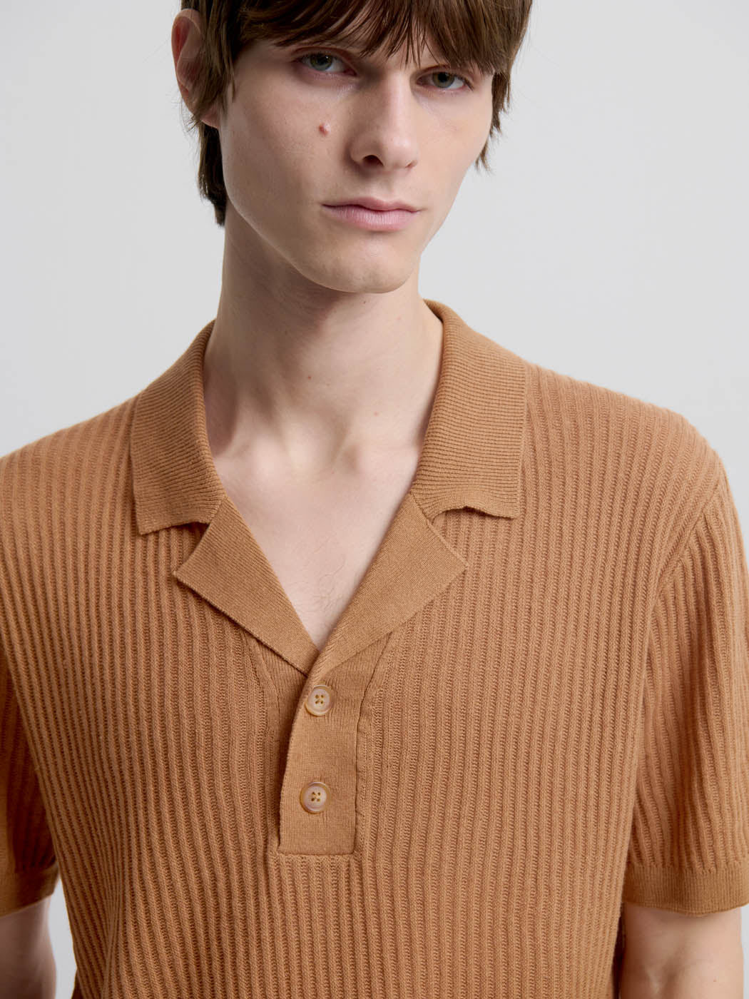 Chemise manches courtes  en coton-lin - Image 5