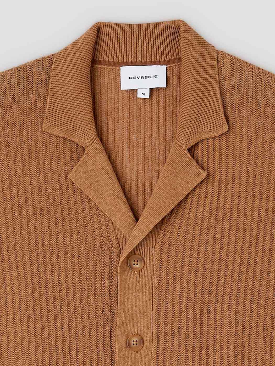 Chemise manches courtes  en coton-lin - Image 6