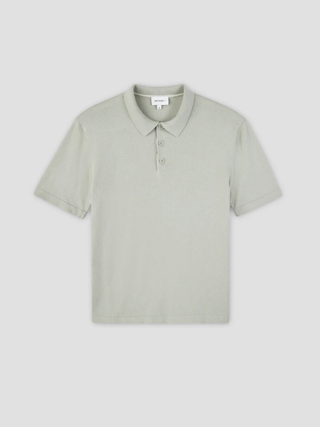 Polo  col boutonné en soie mélangé - Image 3