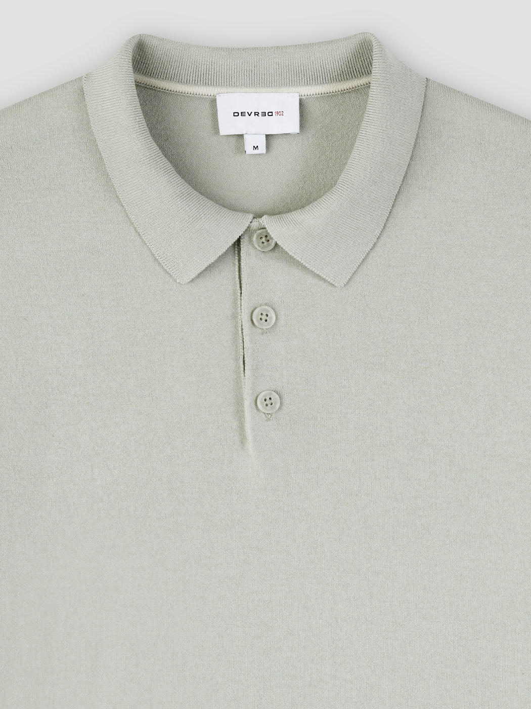 Polo  col boutonné en soie mélangé - Image 6