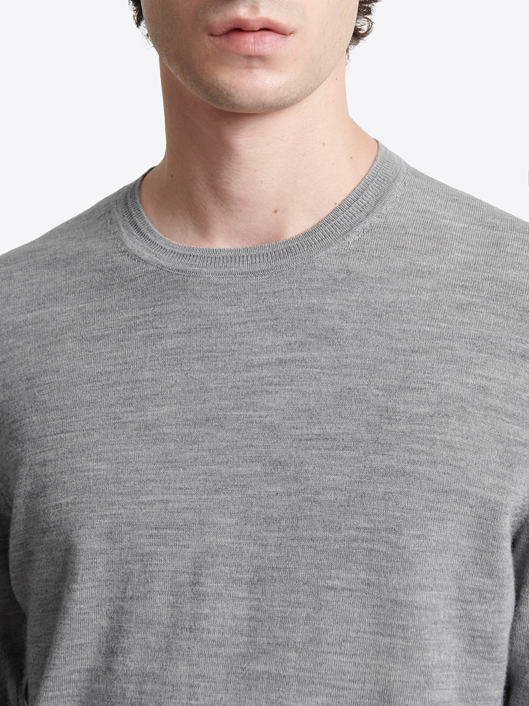 Pull col rond en laine Mérinos - Image 6