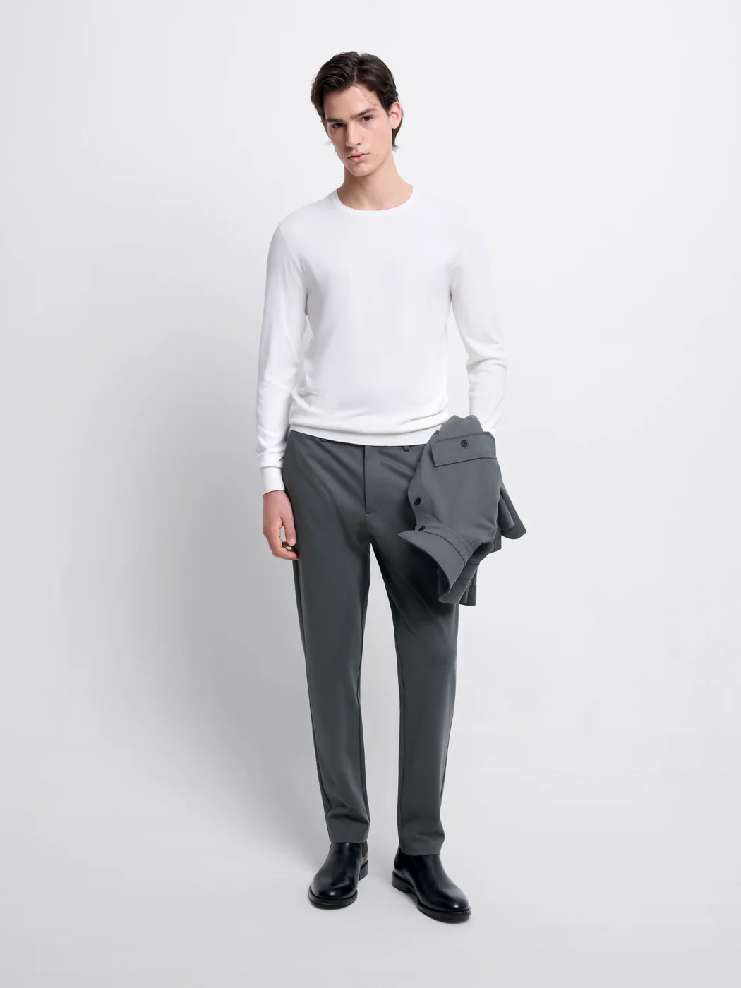 Pull col rond en viscose certifiée - Image 4