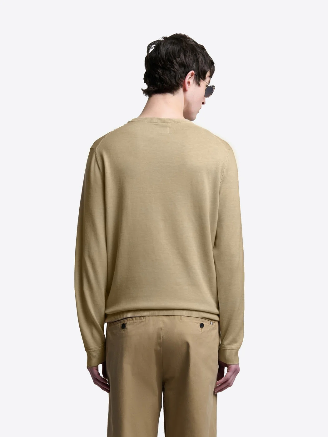 Pull col rond en coton bio - Image 2