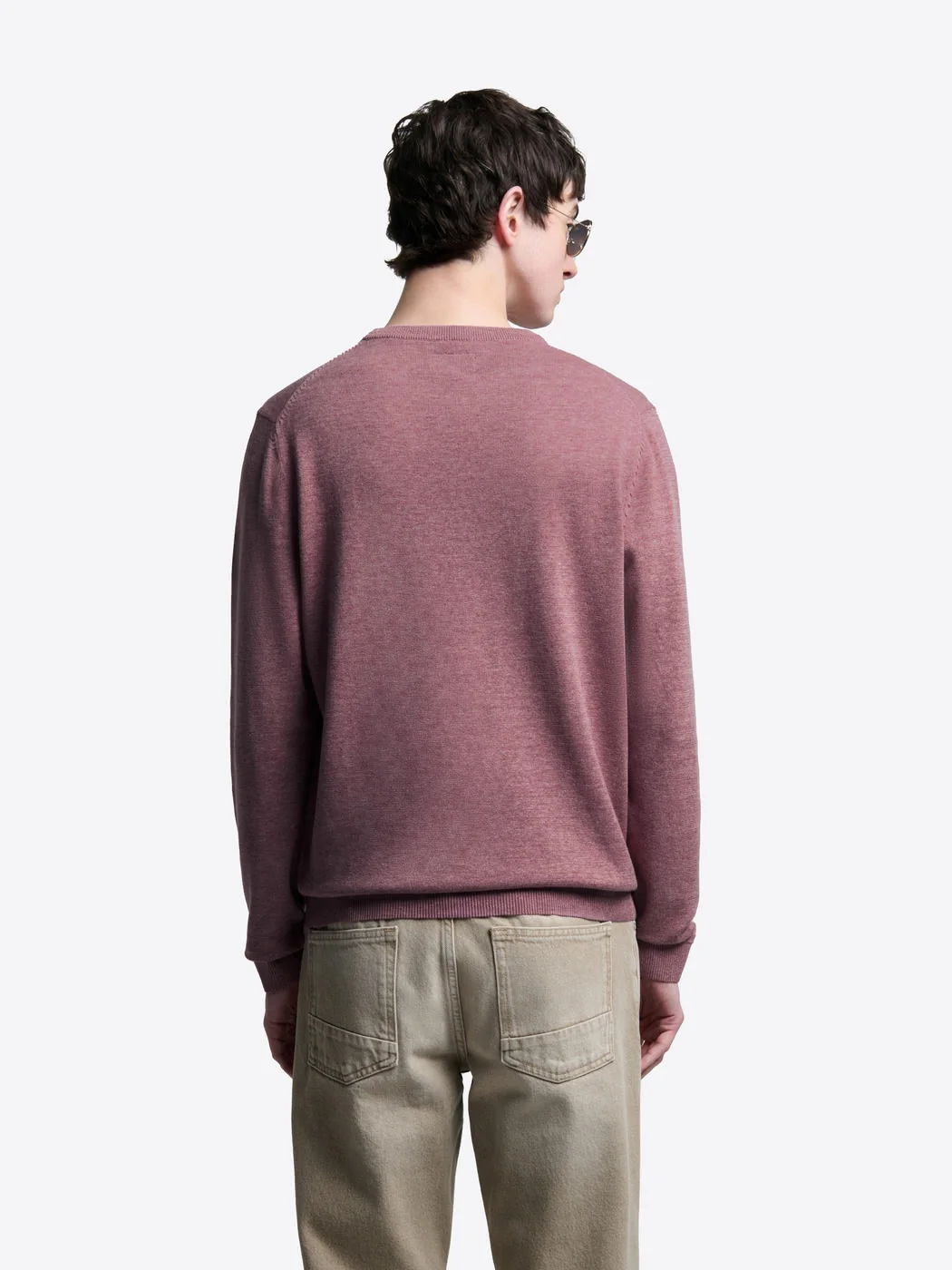 Pull col rond en coton bio - Image 2