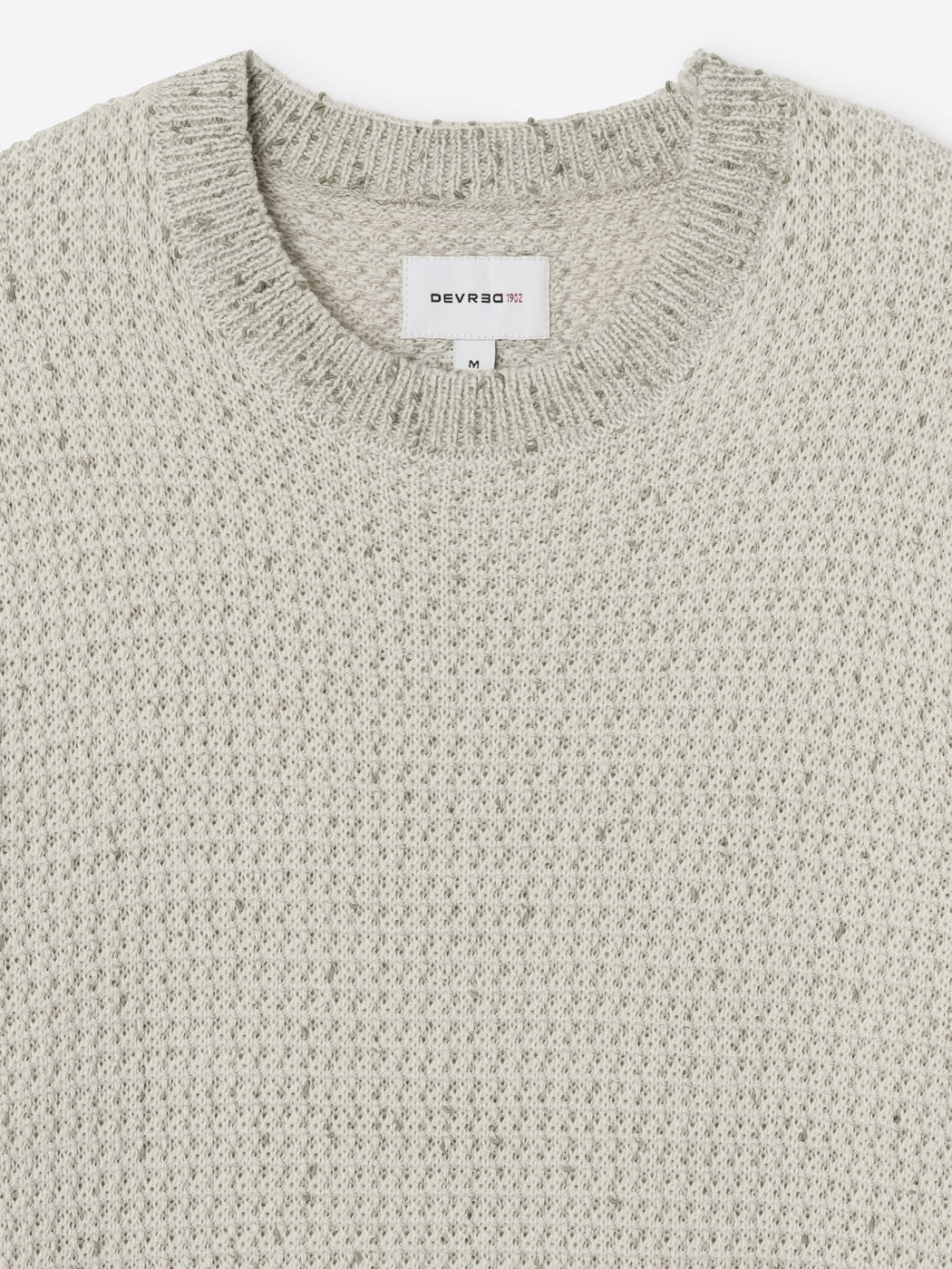 Pull col rond en coton - Image 6
