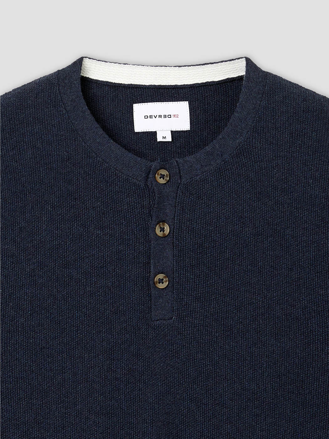 Pull boutonné en coton biologique - Image 6