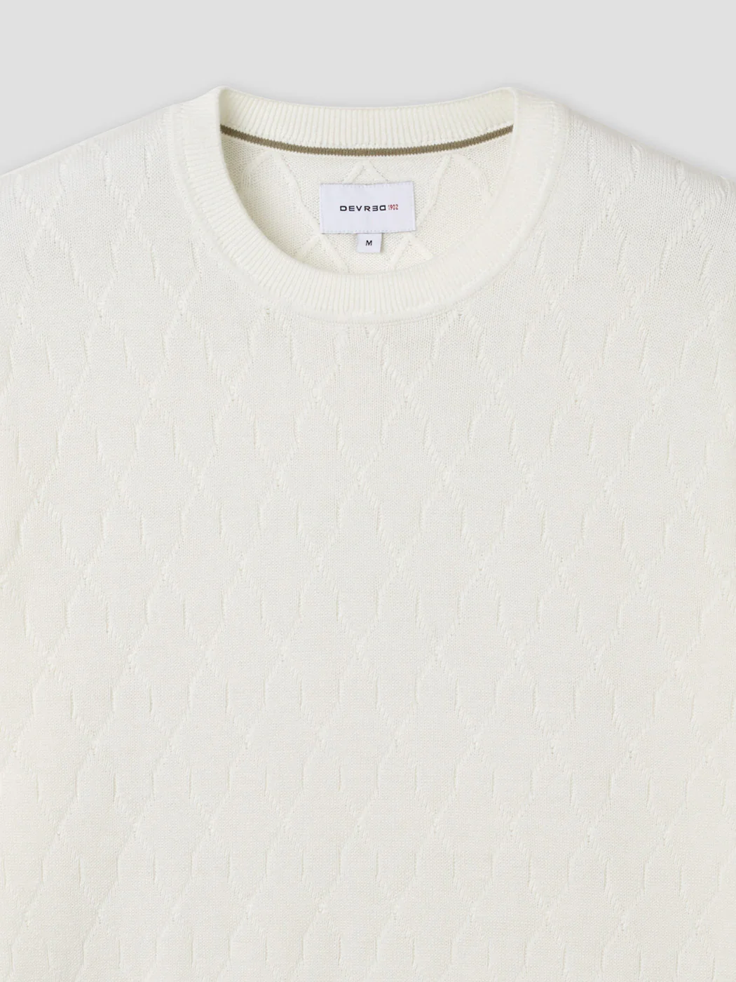 Pull col rond en coton - Image 6