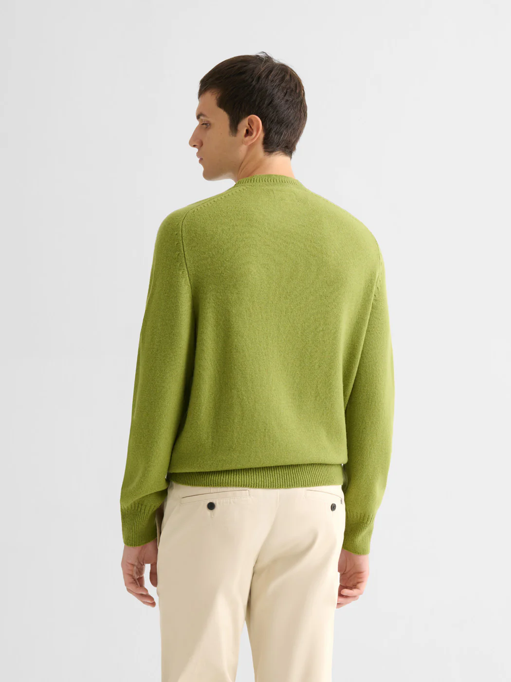 Pull col rond en laine mélangée - Image 2