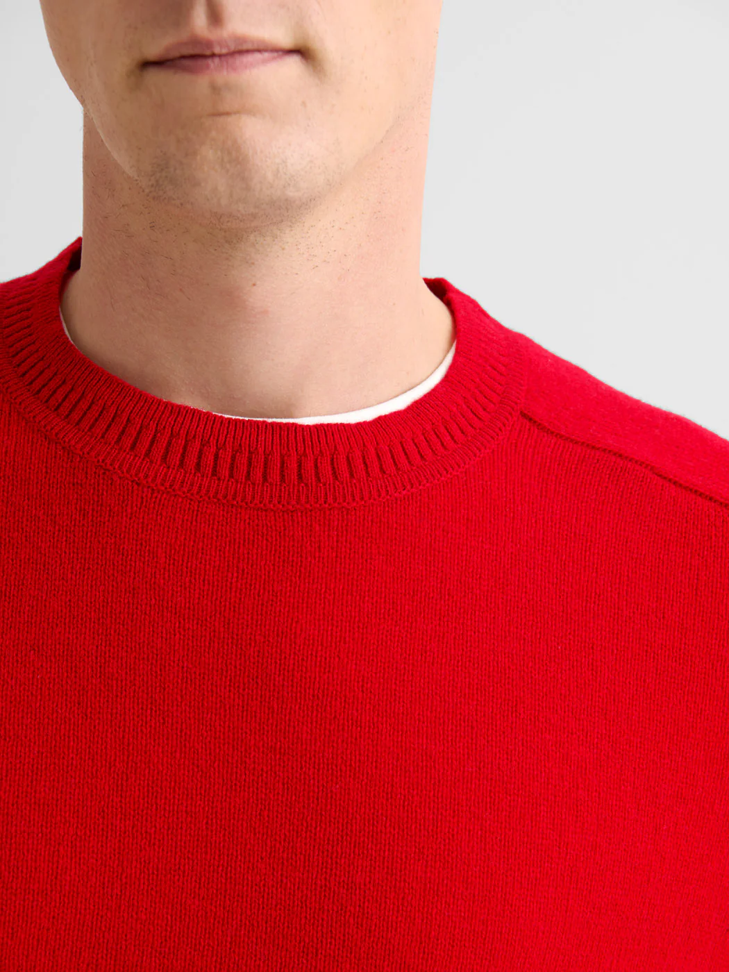 Pull col rond en laine mélangée - Image 5
