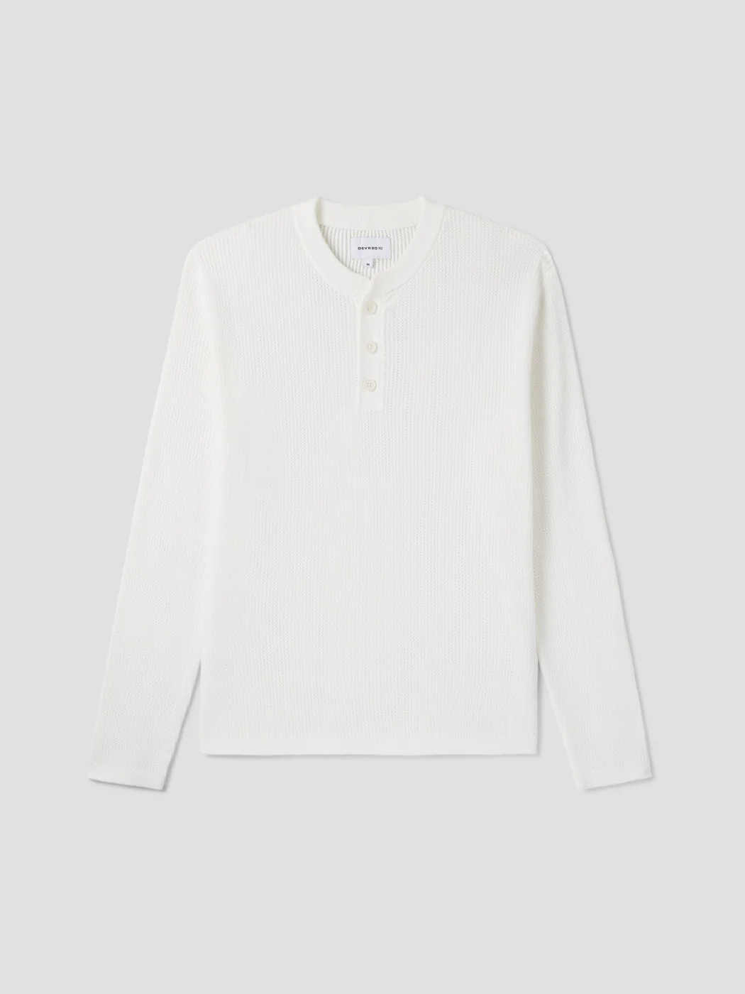 Pull col tunisien en coton bio - Image 3