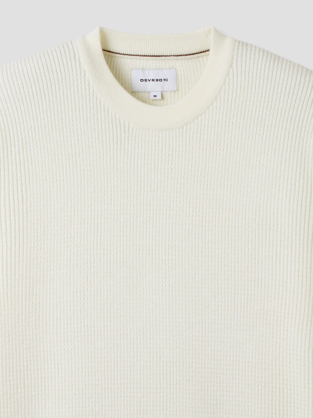 Pull col rond en maille torsadée - Image 6
