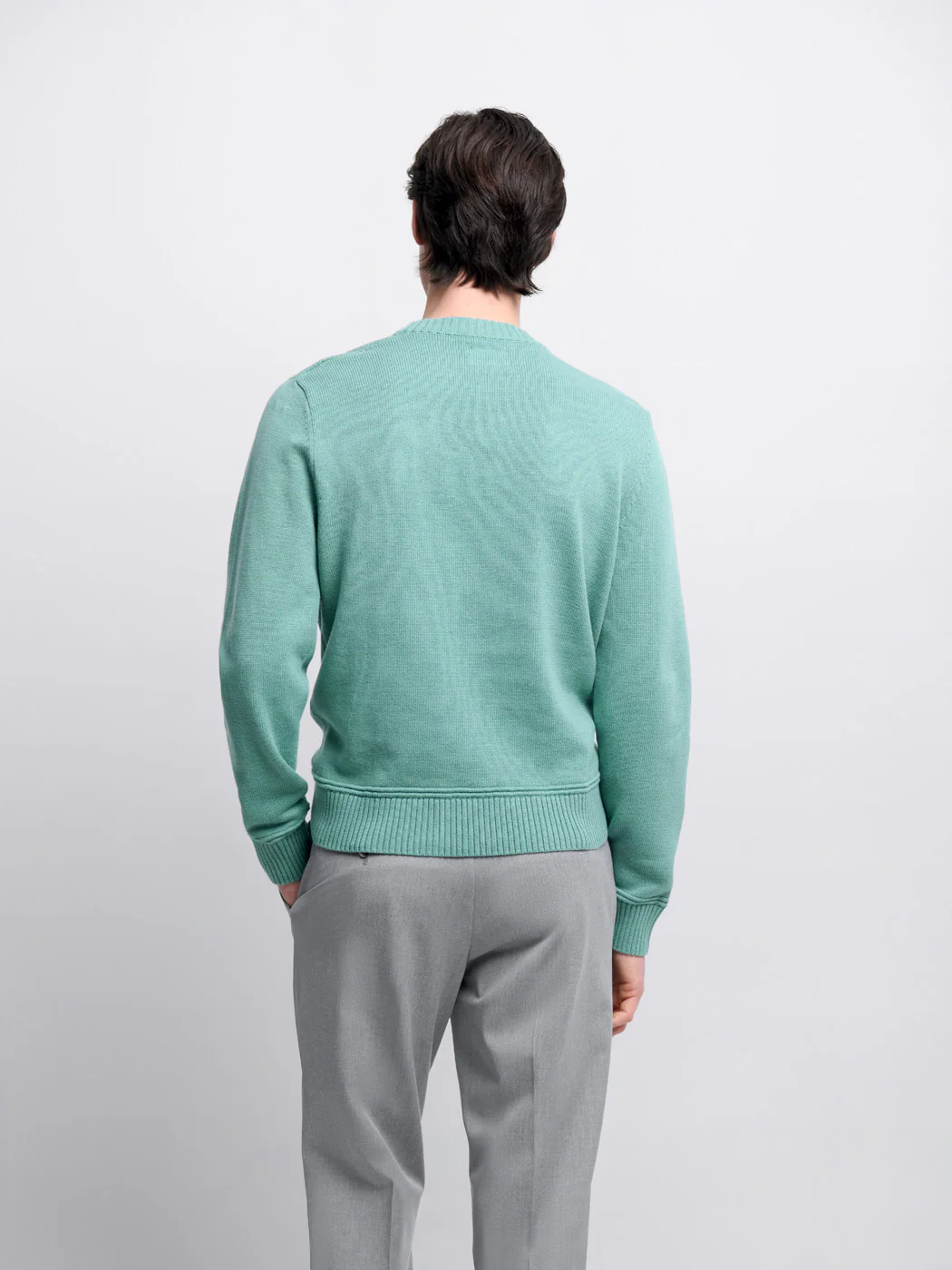 Pull col rond en coton bio - Image 2