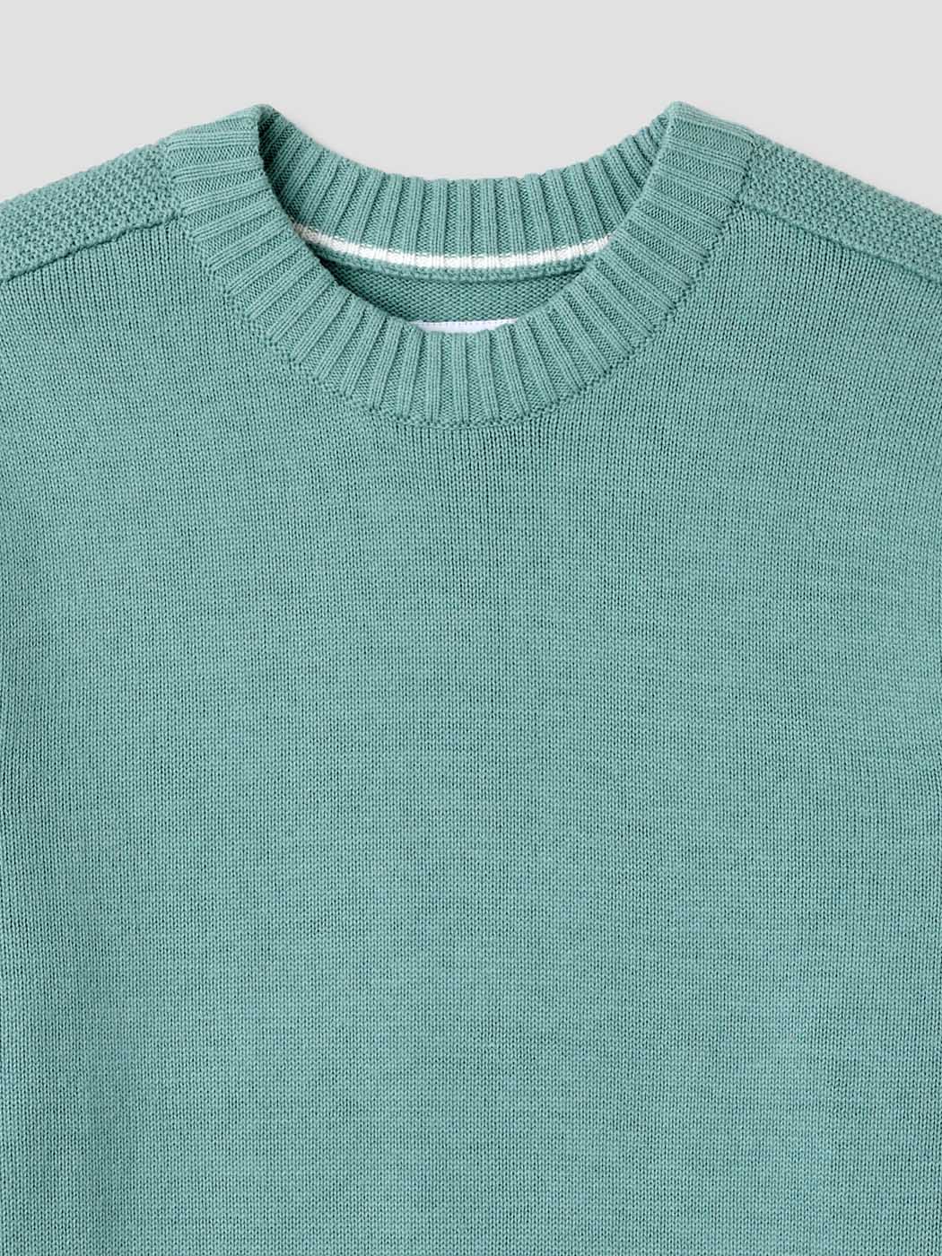 Pull col rond en coton bio - Image 6