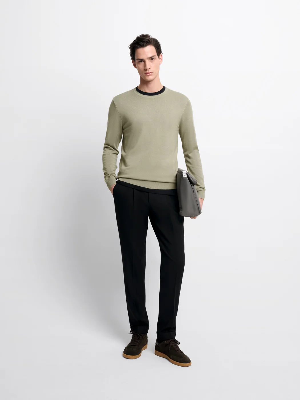 Pull col rond en viscose certifiée - Image 4