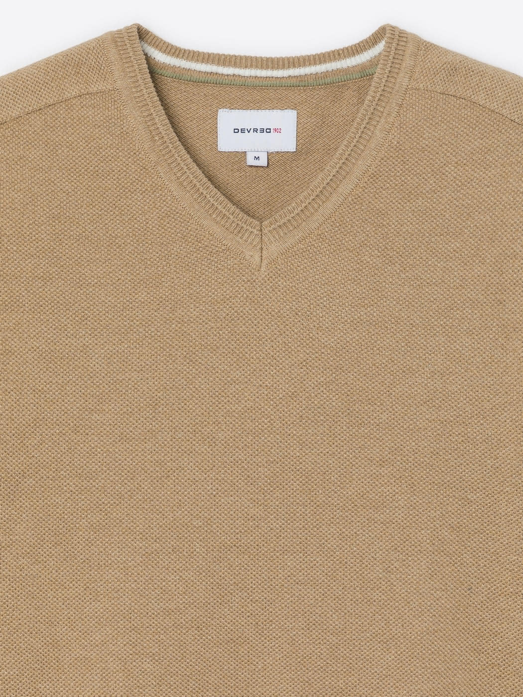 Pull col V en coton bio - Image 2