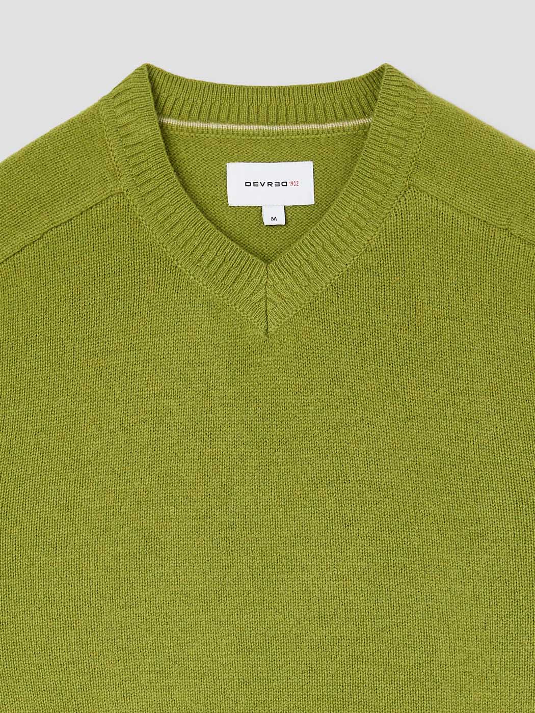 Pull col V en laine mélangée - Image 6