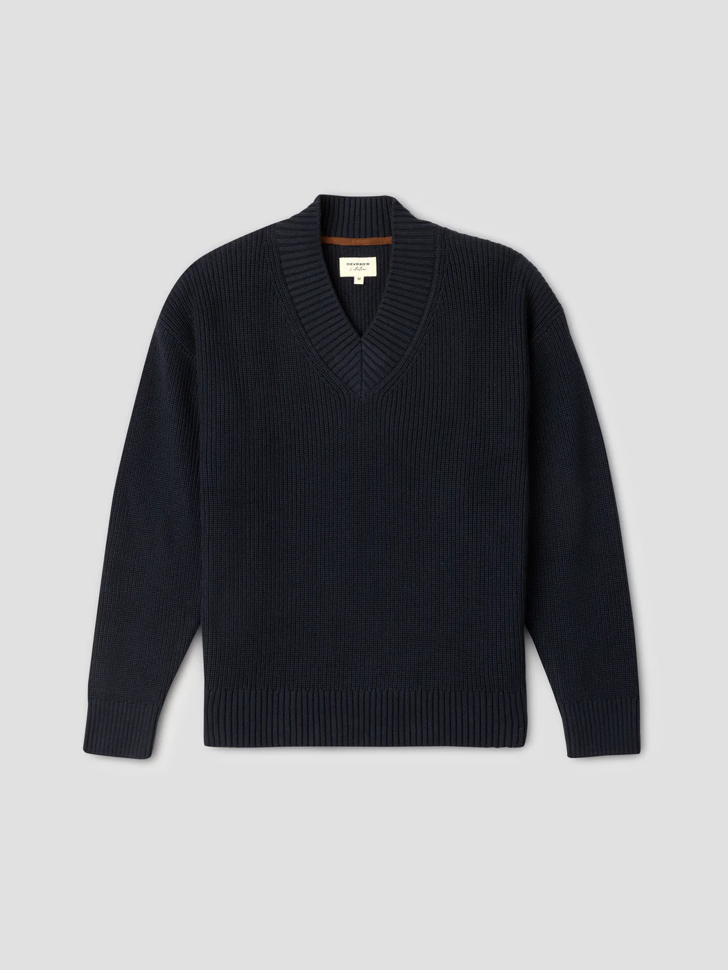 Pull col V en maille perlée - L'atelier - Image 3