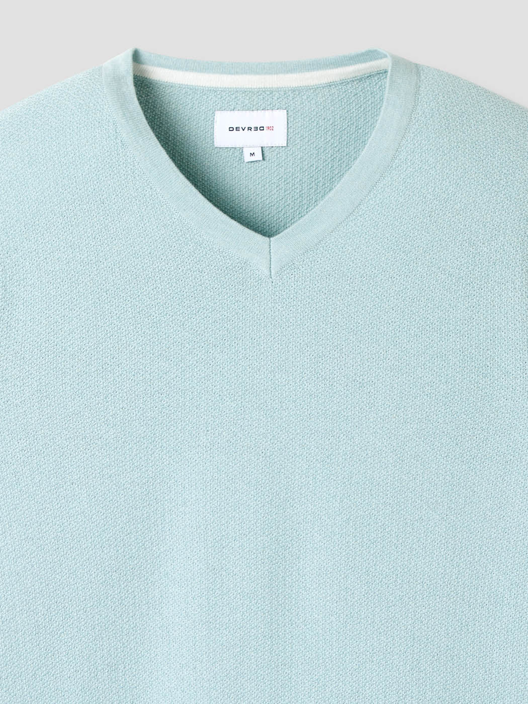 Pull col V en coton bio - Image 6