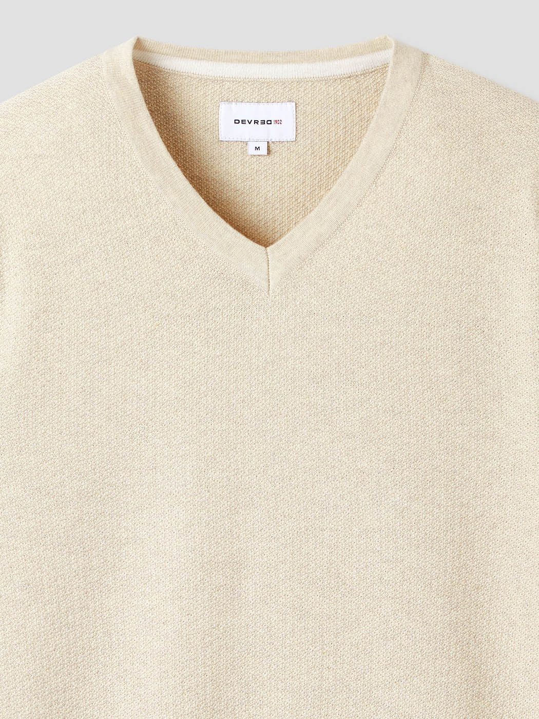 Pull col V en coton bio - Image 6