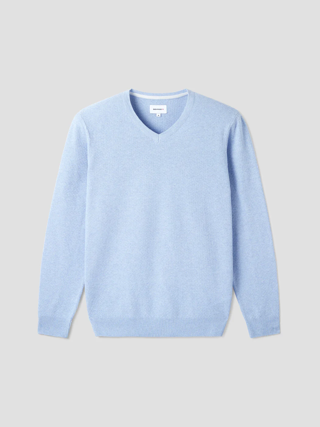 Pull col V en coton bio - Image 3