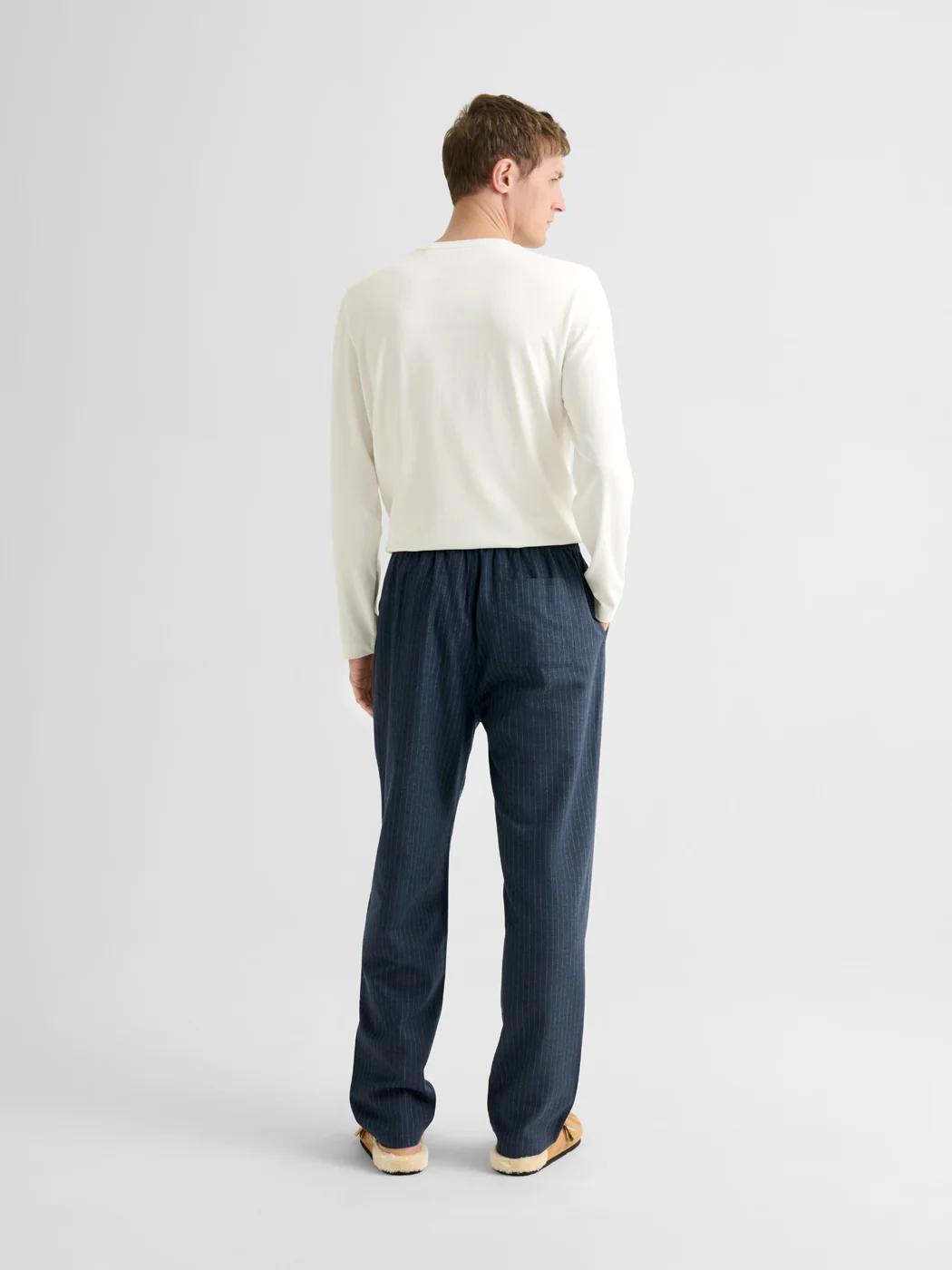 Pyjama homewear relaxed fit à rayures - Image 2