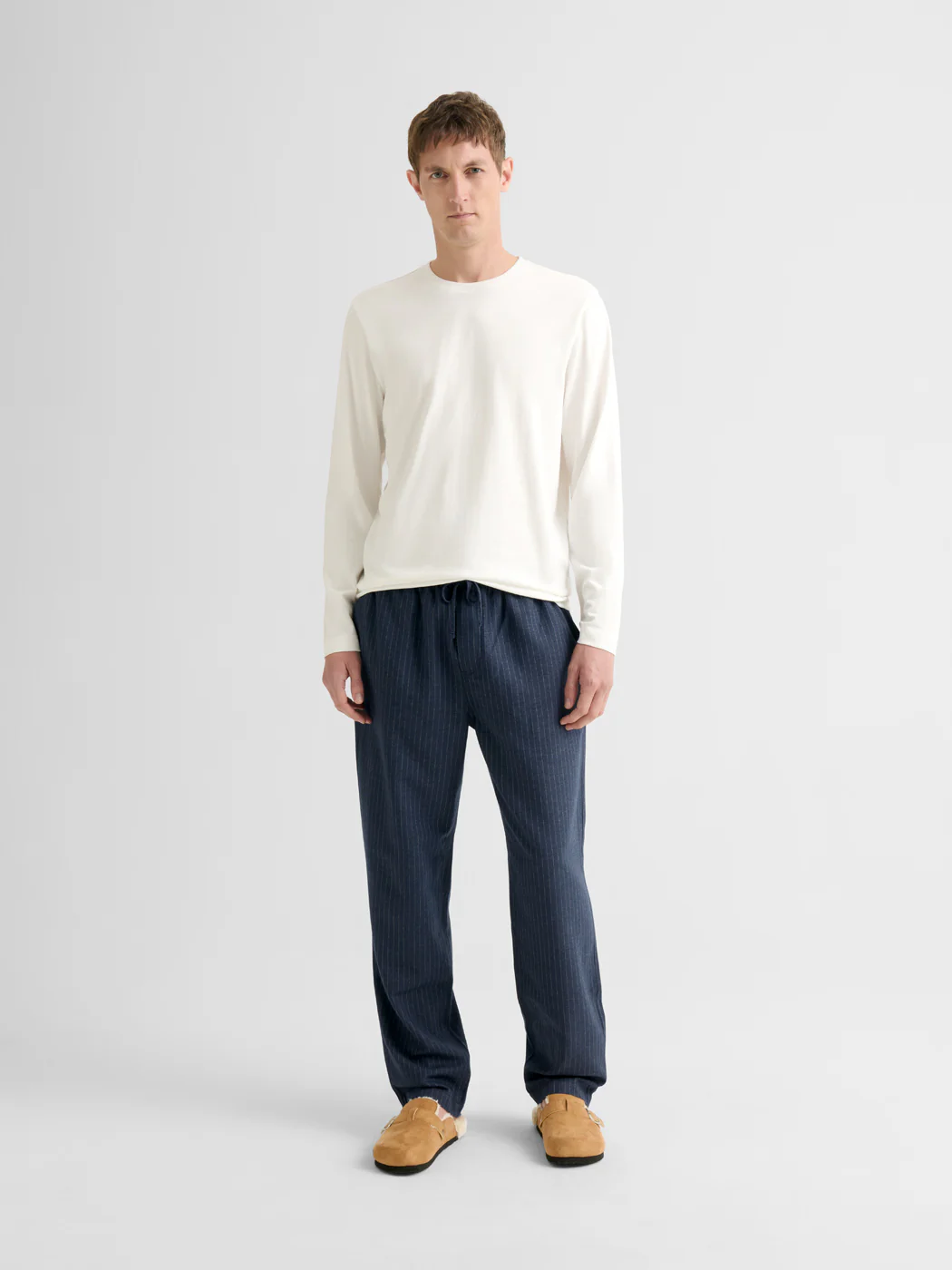 Pyjama homewear relaxed fit à rayures - Image 4