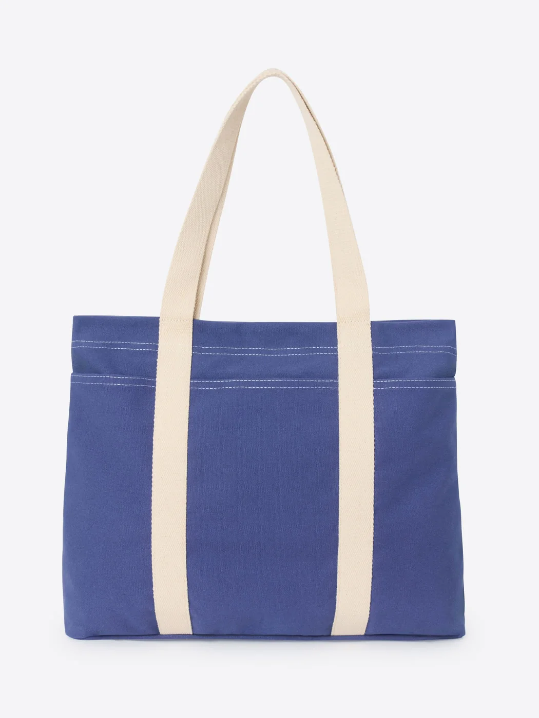 Tote bag en toile bicolore - L'atelier - Image 2