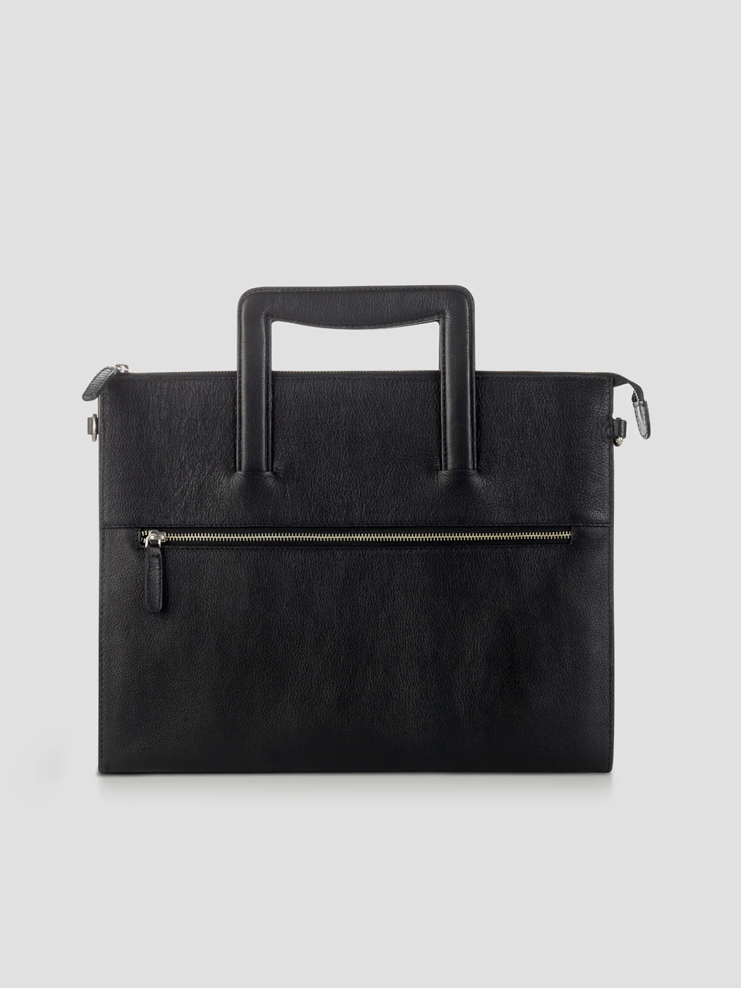 Sacoche d'ordinateur en cuir grainé - Image 2