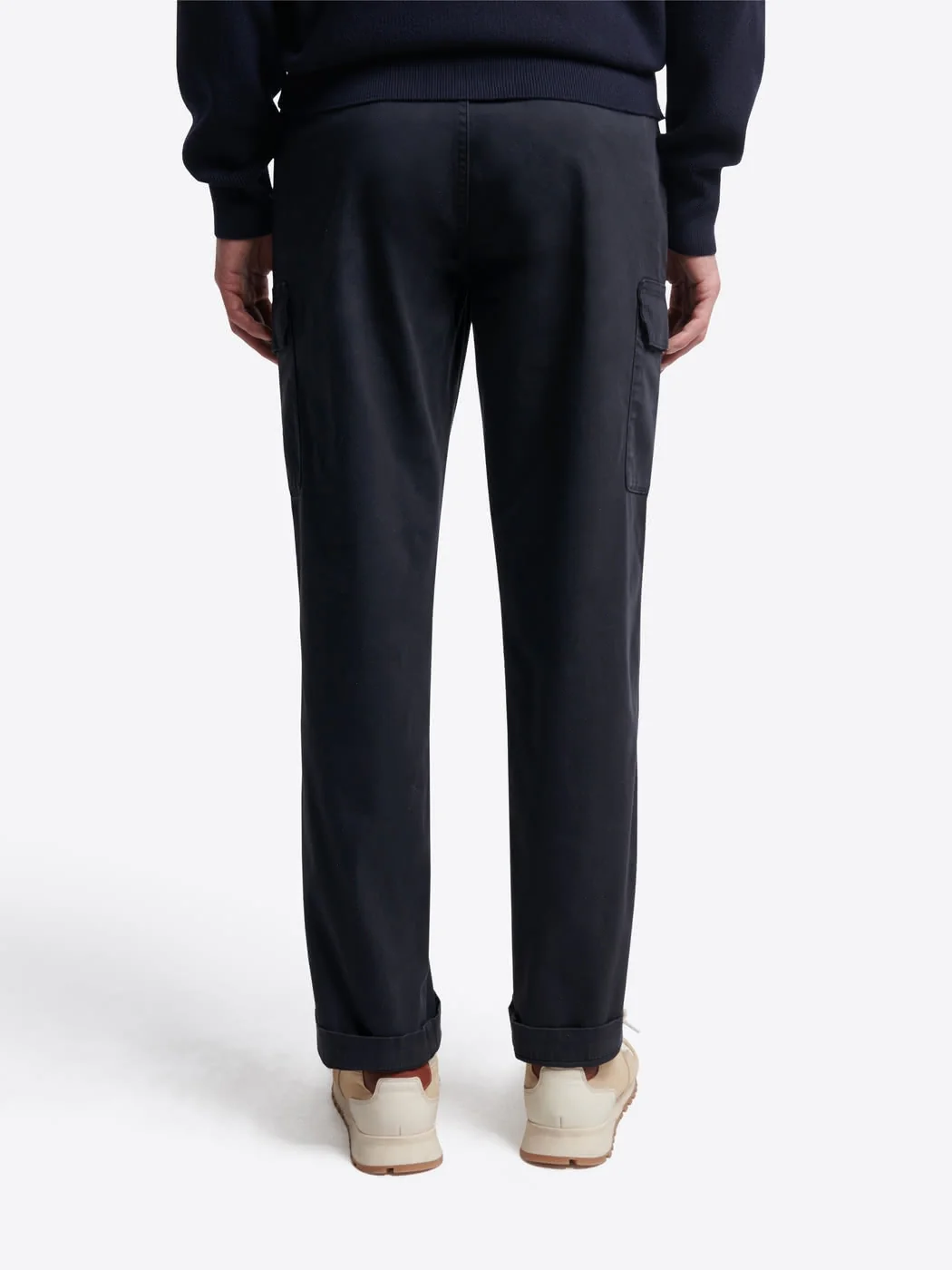 Pantalon cargo slim en coton stretch - Image 3