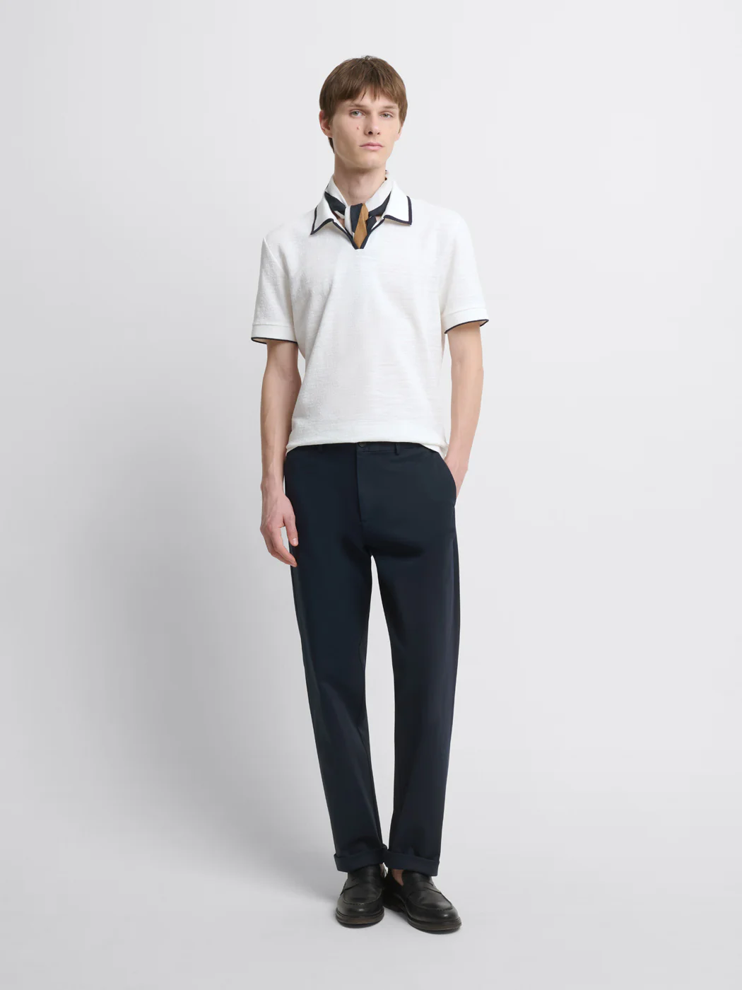 Chino regular stretch taille élastiquée
