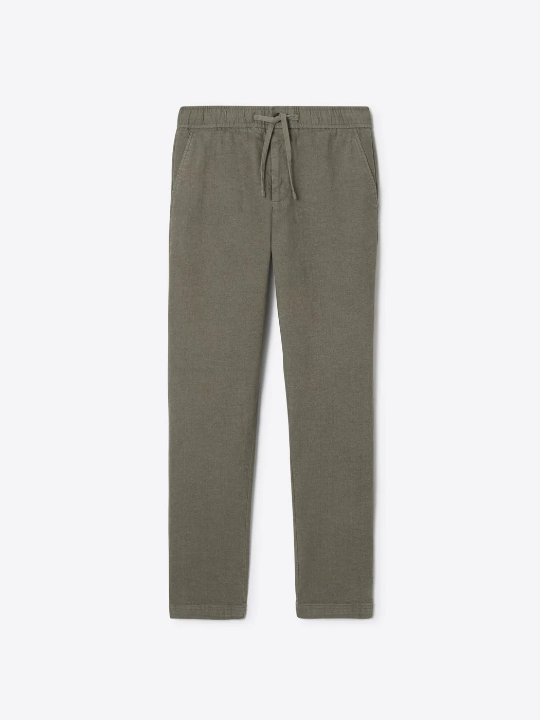 Chino slim en coton taille élastique - Image 3