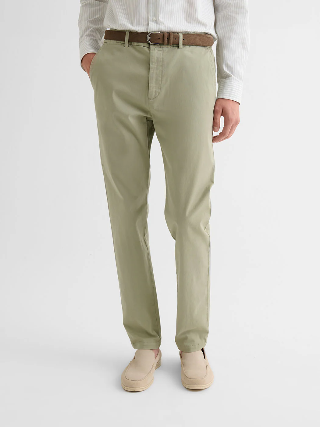 Chino slim stretch taille élastiquée - Image 2