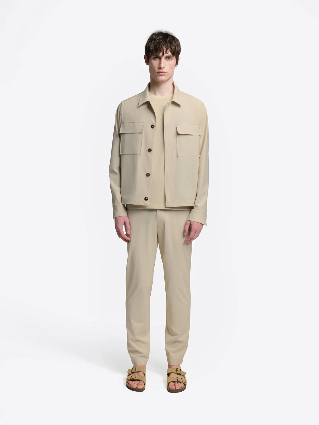 Chino slim taille semi-élastiquée