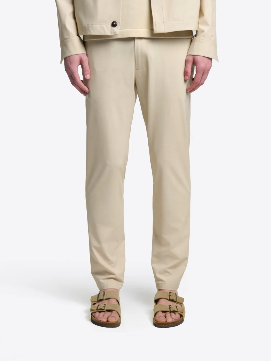 Chino slim taille semi-élastiquée - Image 2