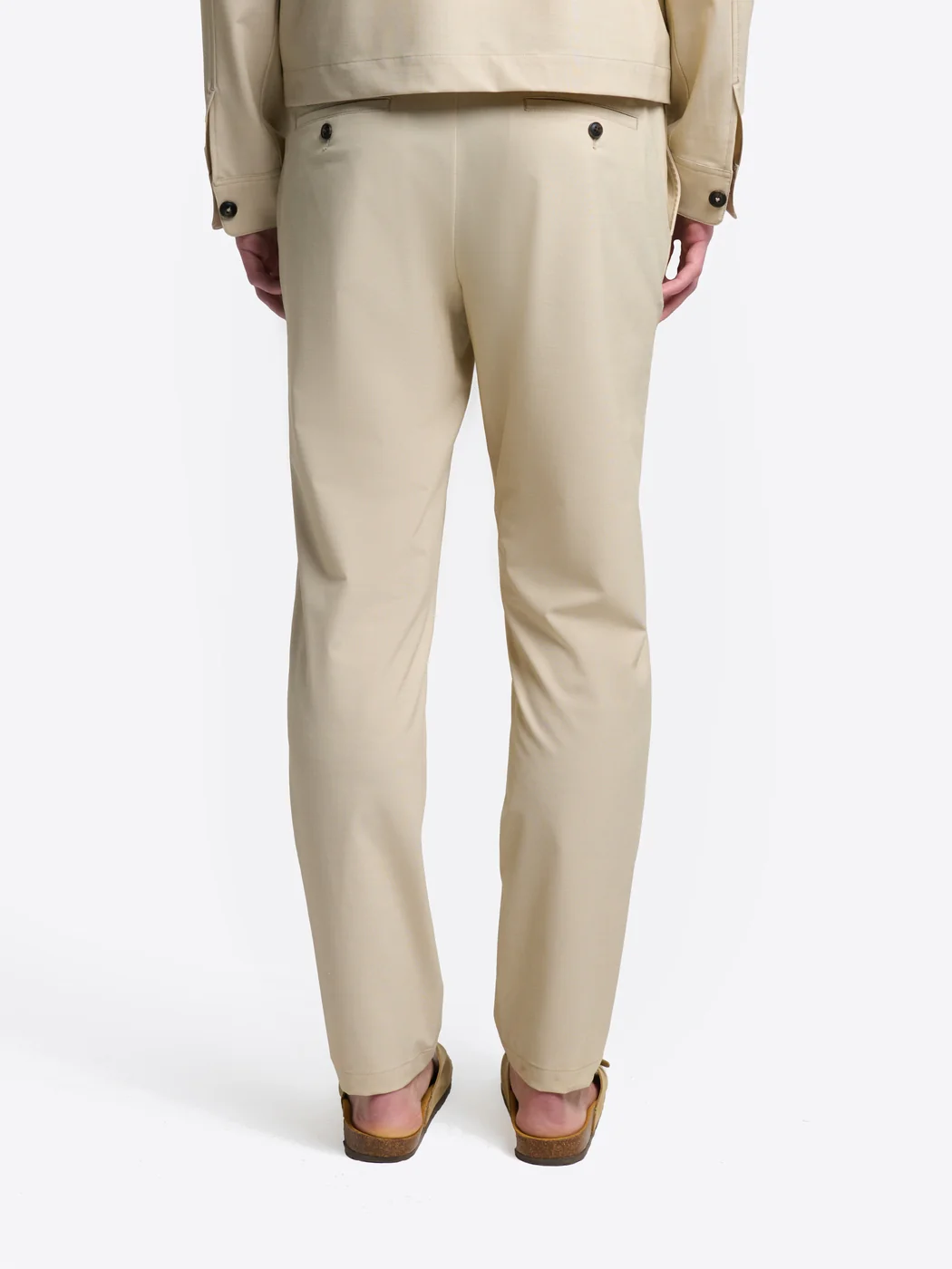 Chino slim taille semi-élastiquée - Image 4
