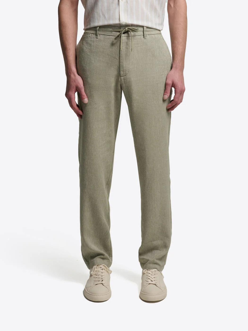 Chino en coton lin - Image 2