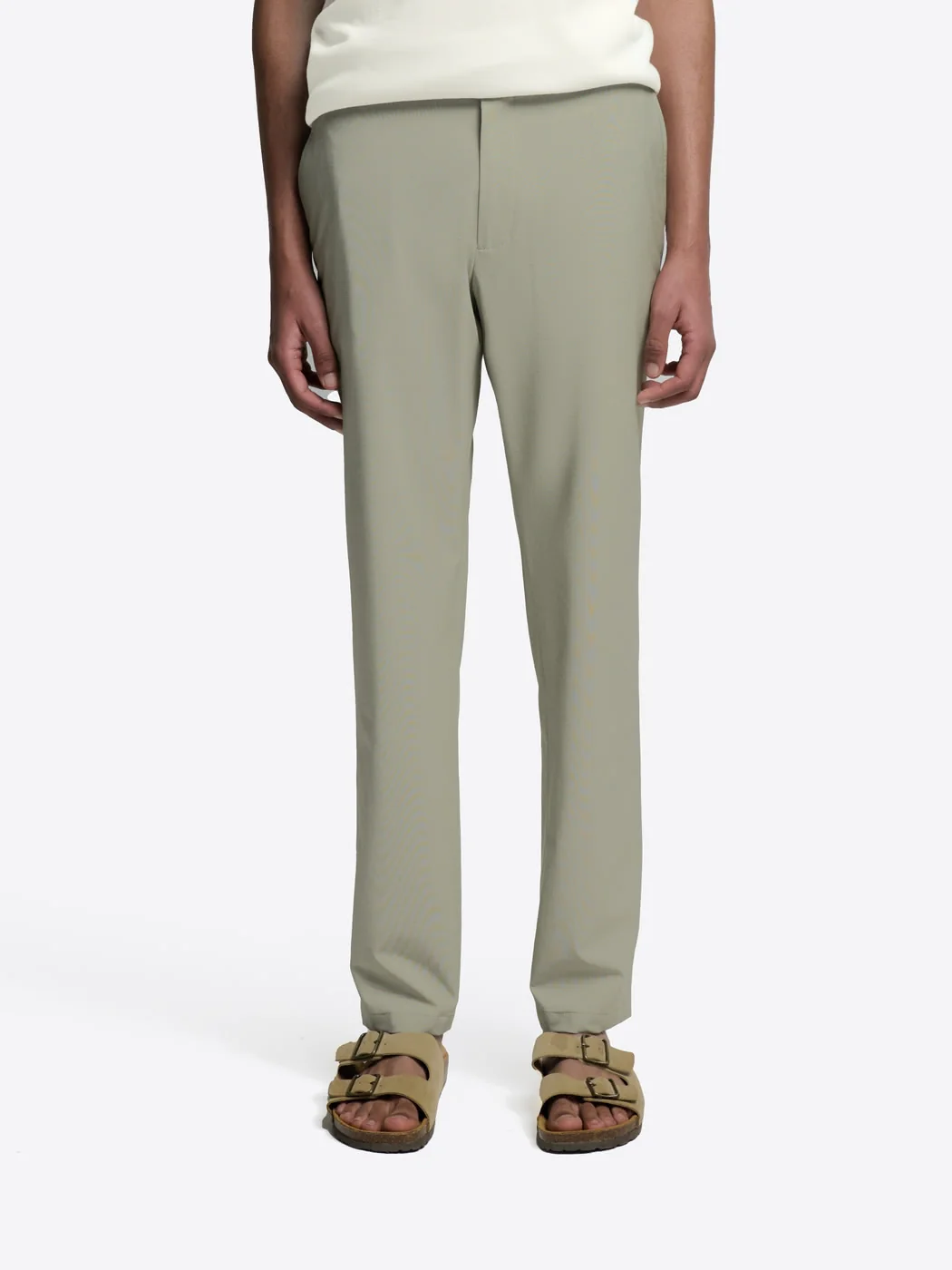 Chino slim taille semi-élastiquée - Image 2