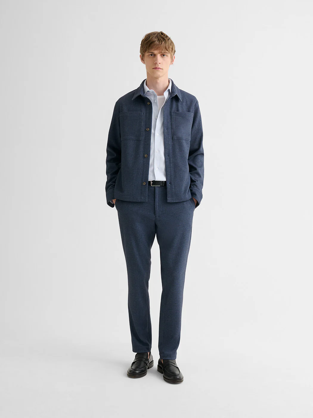 Chino slim stretch taille élastiquée - Image 2