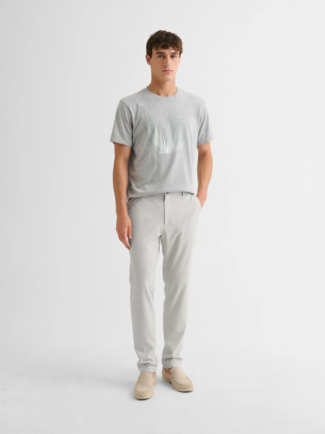 Chino slim stretch taille élastiquée