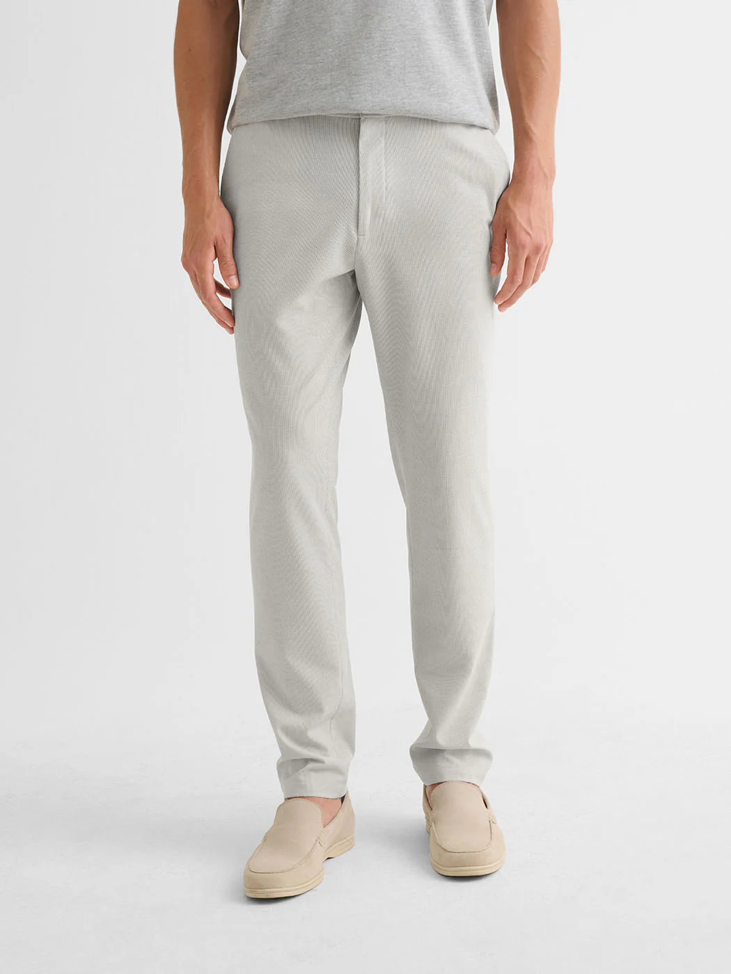 Chino slim stretch taille élastiquée - Image 2