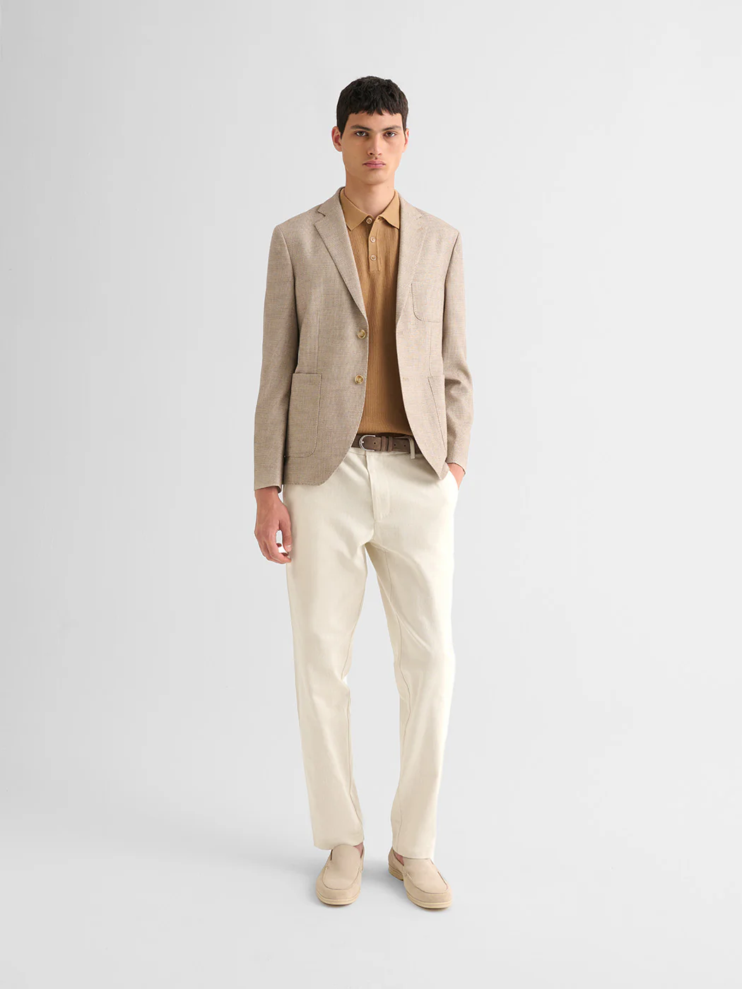 Chino slim stretch taille élastiquée