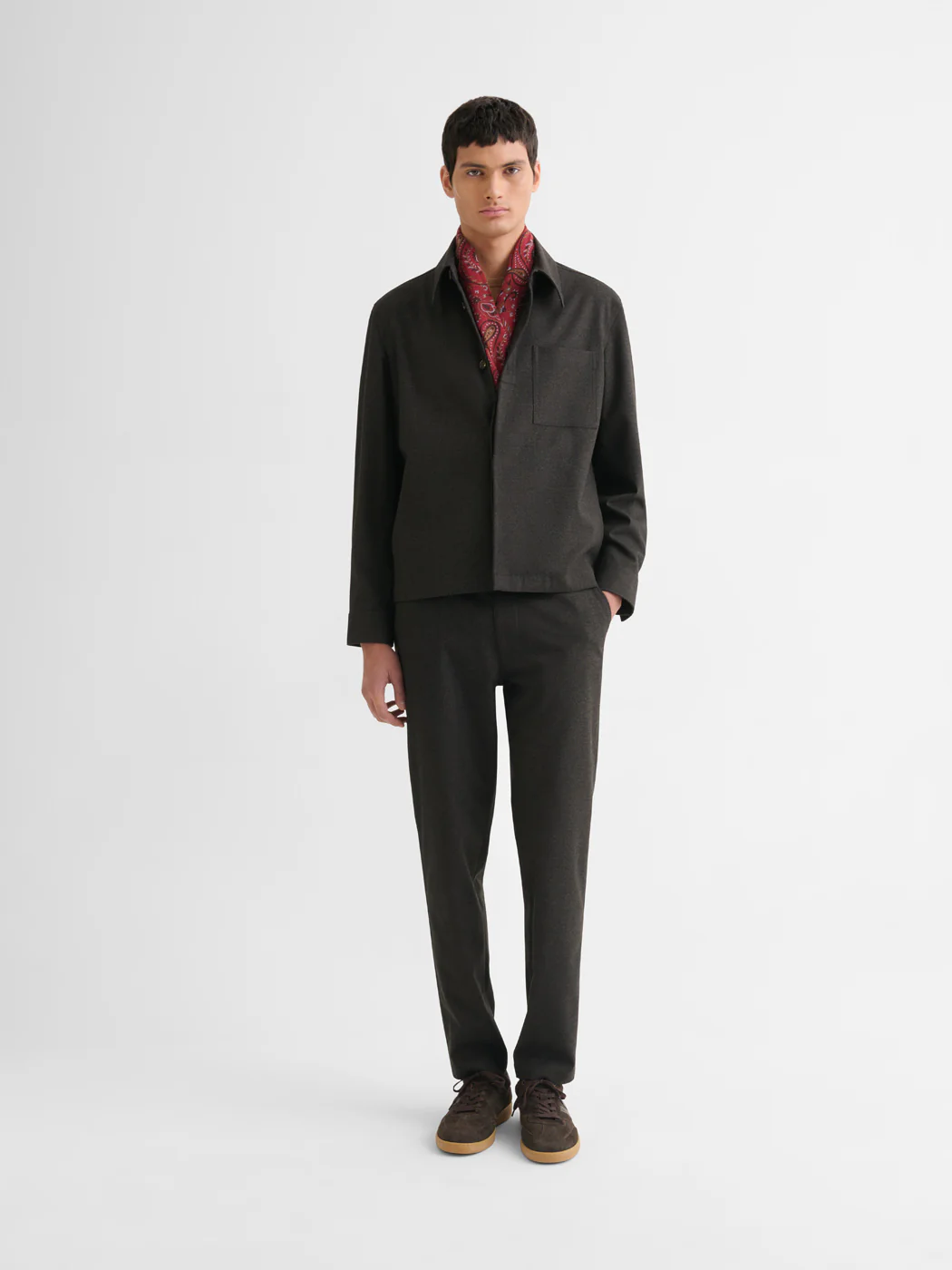 Chino slim taille semi-élastiquée
