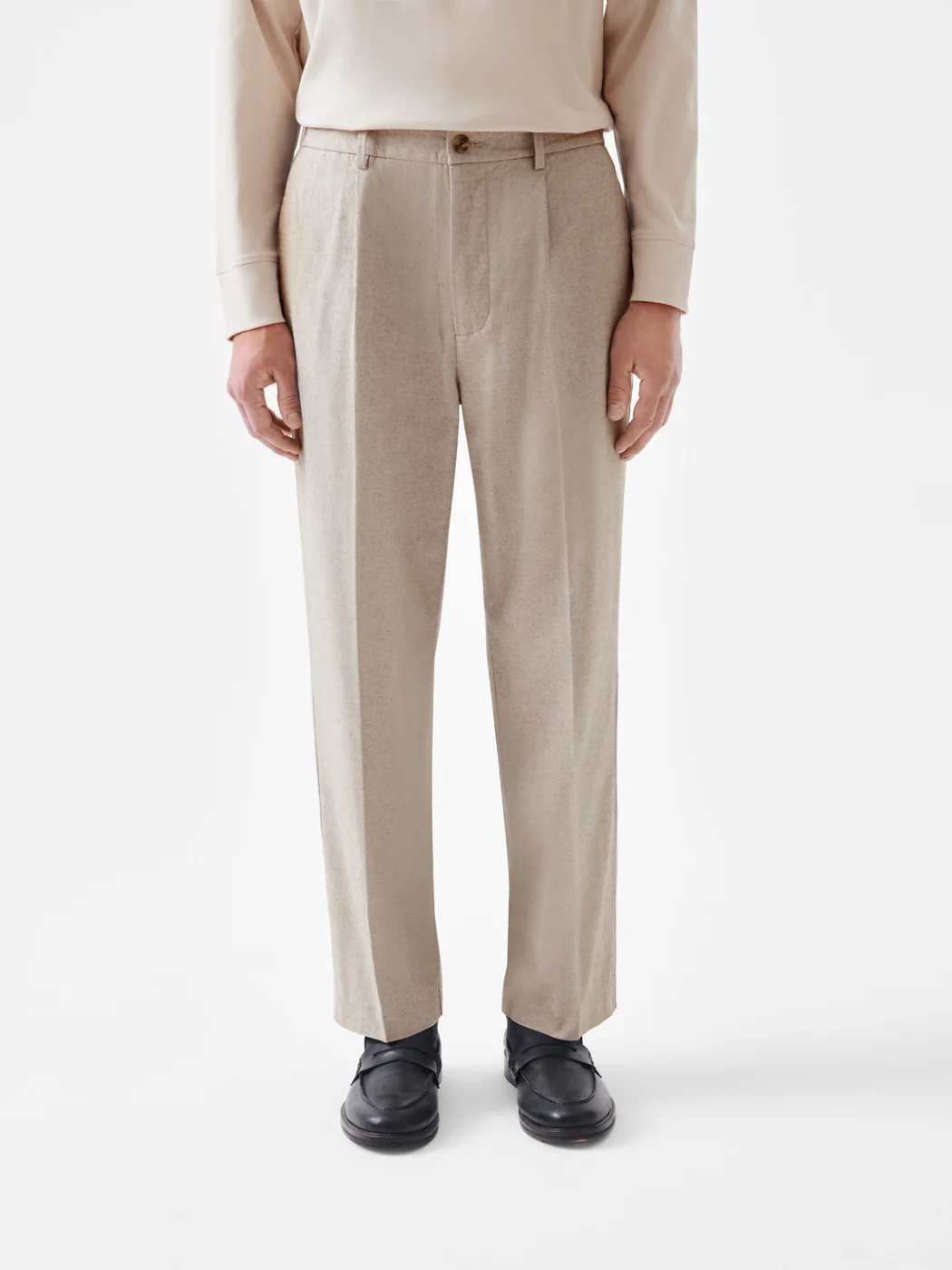 Chino loose fit chiné - L'atelier - Image 2