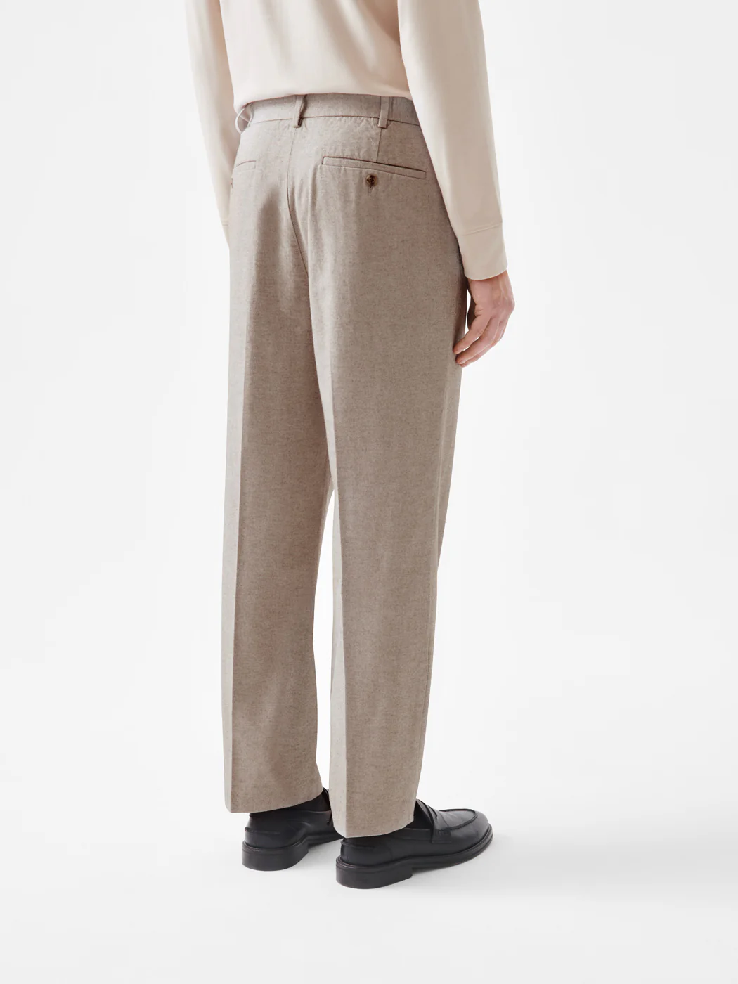Chino loose fit chiné - L'atelier - Image 4