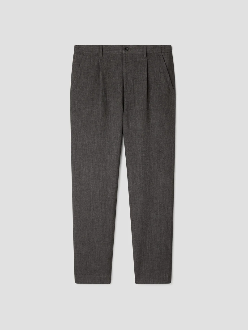 Chino à pinces chiné - Image 3