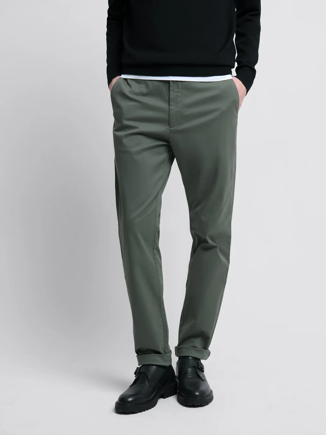 Chino en coton mélangé - Image 2
