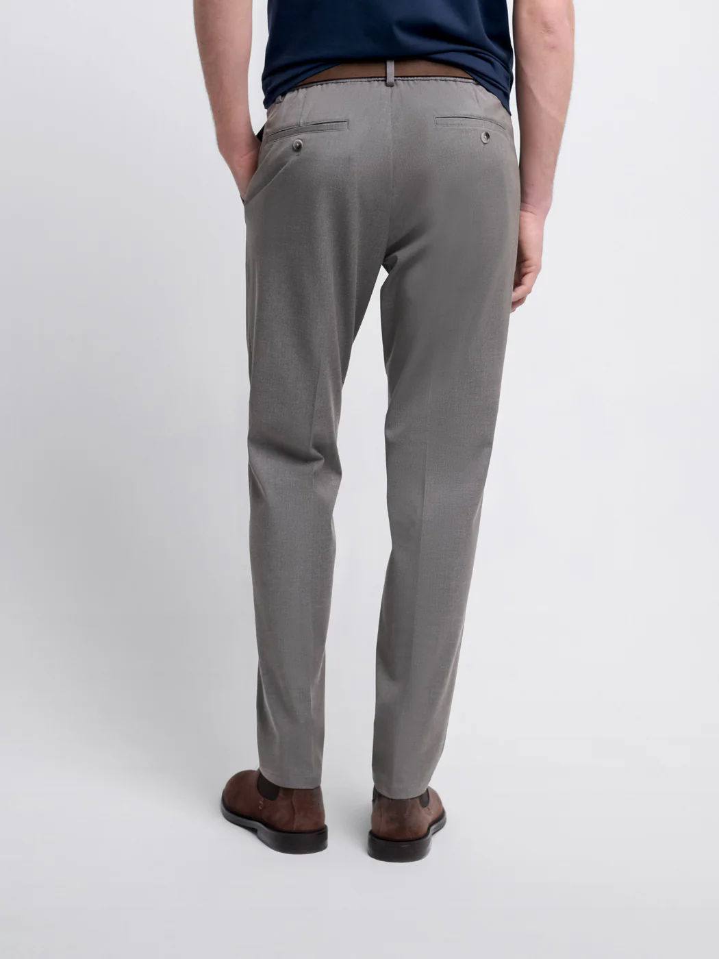 Chino taille semi-élastiquée - Image 4