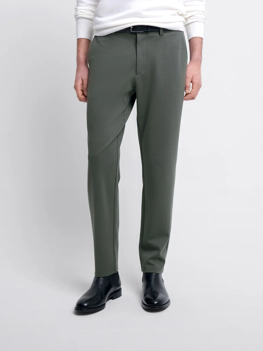 Chino stretch taille semi-élastiquée - Image 2